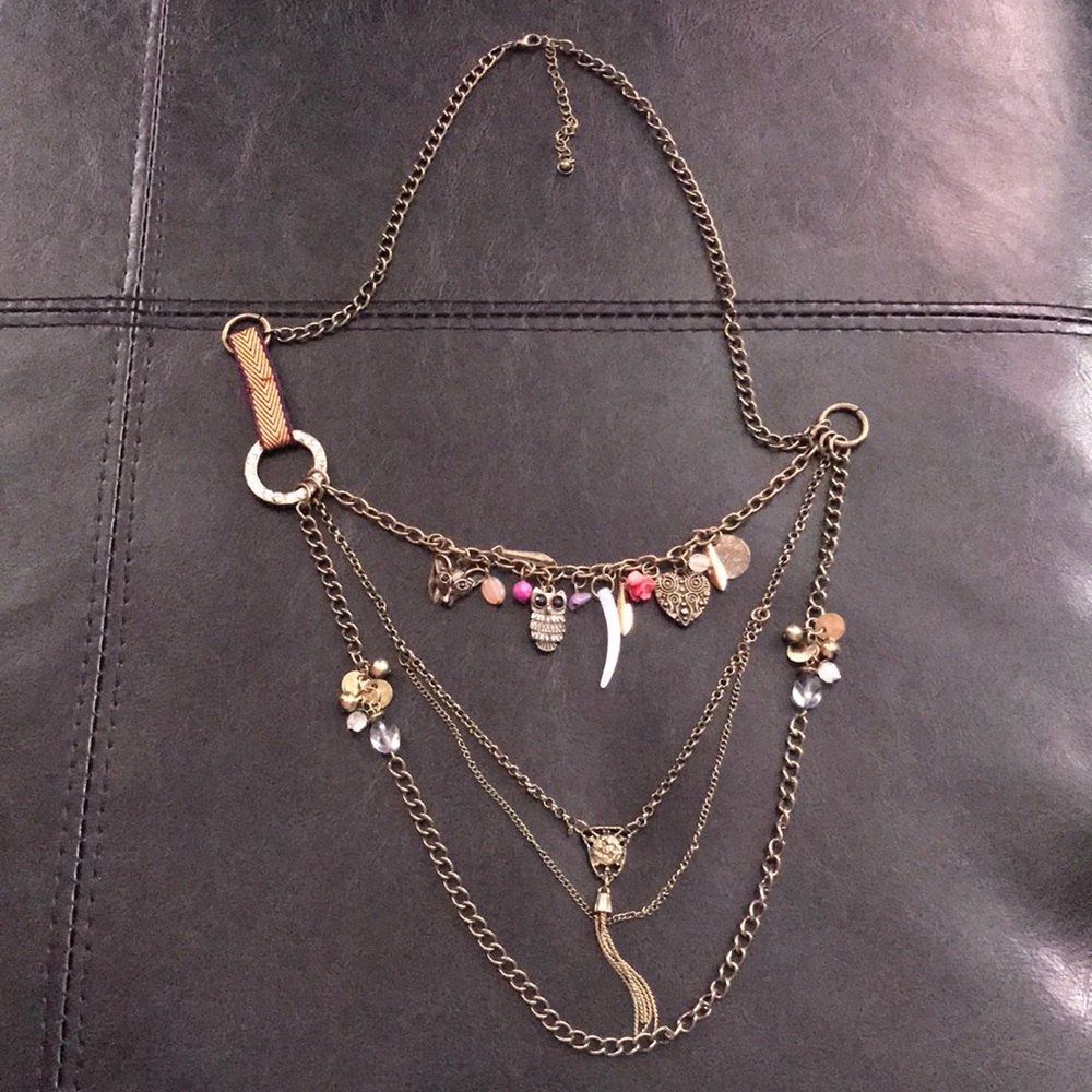 Multiple Charm Necklace